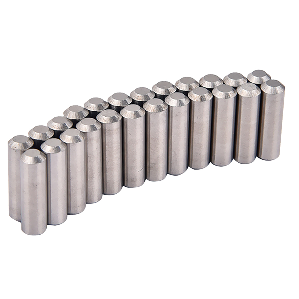24Pcs Alnico 5 Pickup Magnet Pole Slug Rod for DIY Making Pickup Tools