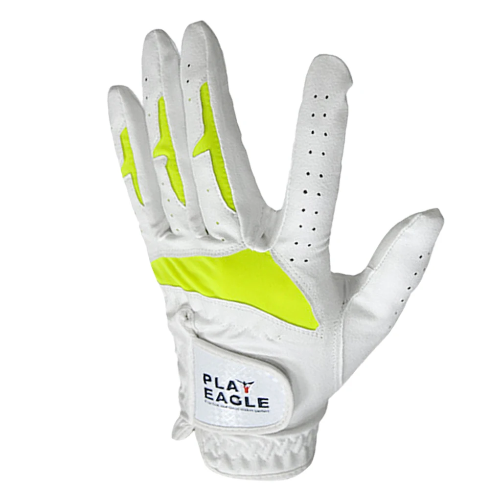 Women Right Left Hand Golf Sports Glove Sweat Absorbent Microfiber PU Soft Breathable Abrasion Glove Golfer Club Equipment