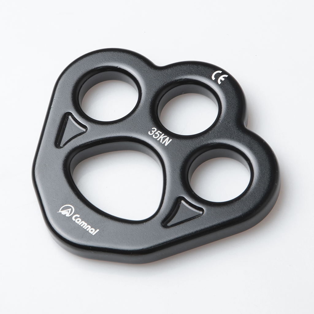 Aluminum   Climbing Paw Rigging Plate  Rig Anchor Devices 28KN