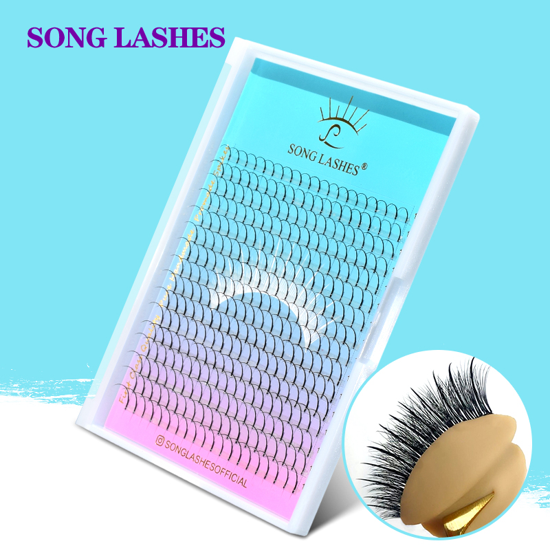 Best of SONG LASHES New Premade Fans Trend Wispy Spikes Eyelash Extension Fairy Eyelashes Promade Wispy Spikes For Eyelash Extensiones Reviews & Tips