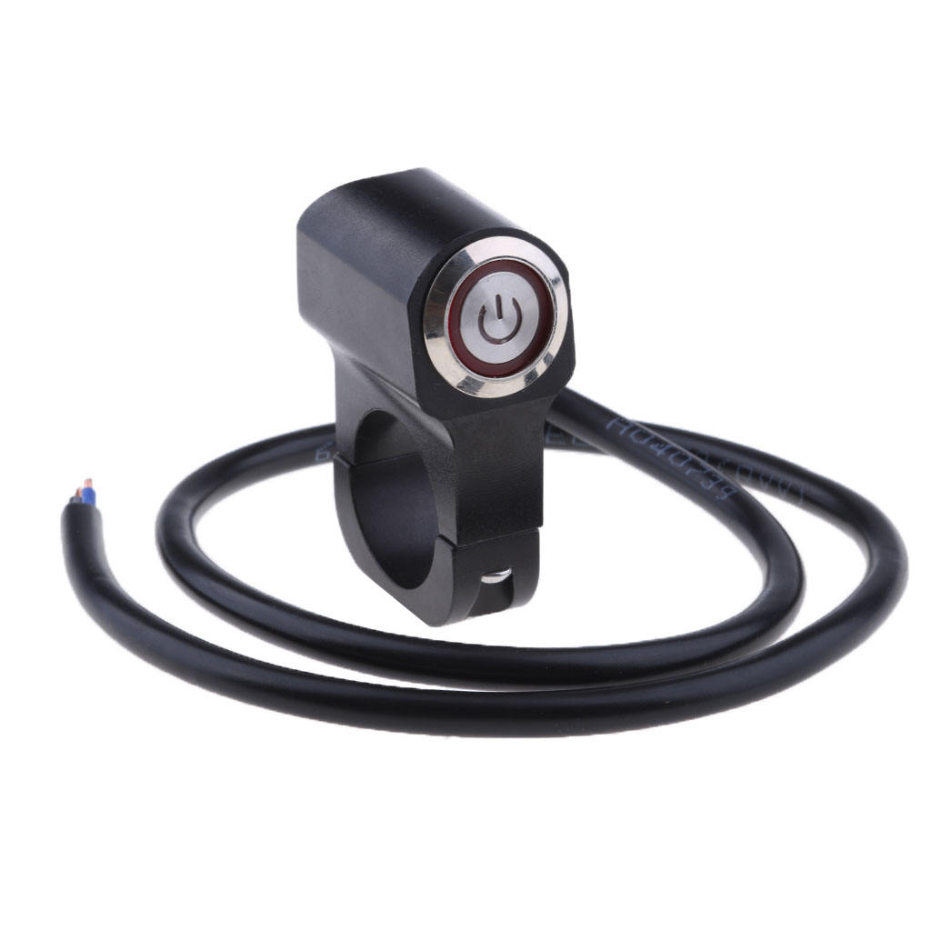 Motorcycle Scooter  Handlebar Headlight Switch For 25mm 1