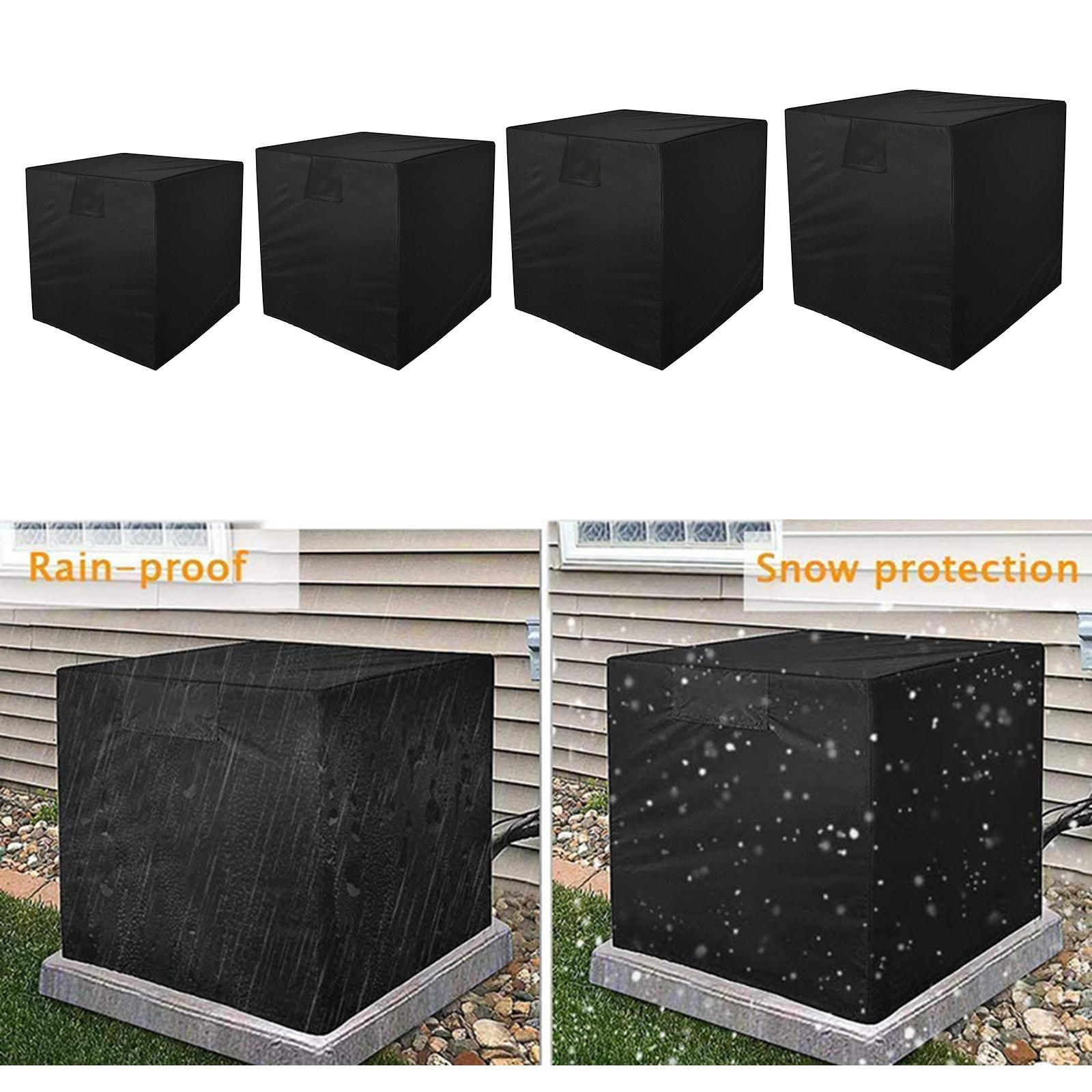 Window Air Conditioner Cover for Outside   Units, Outdoor Waterproof Rain Weather Windows   Unit Protect Covers