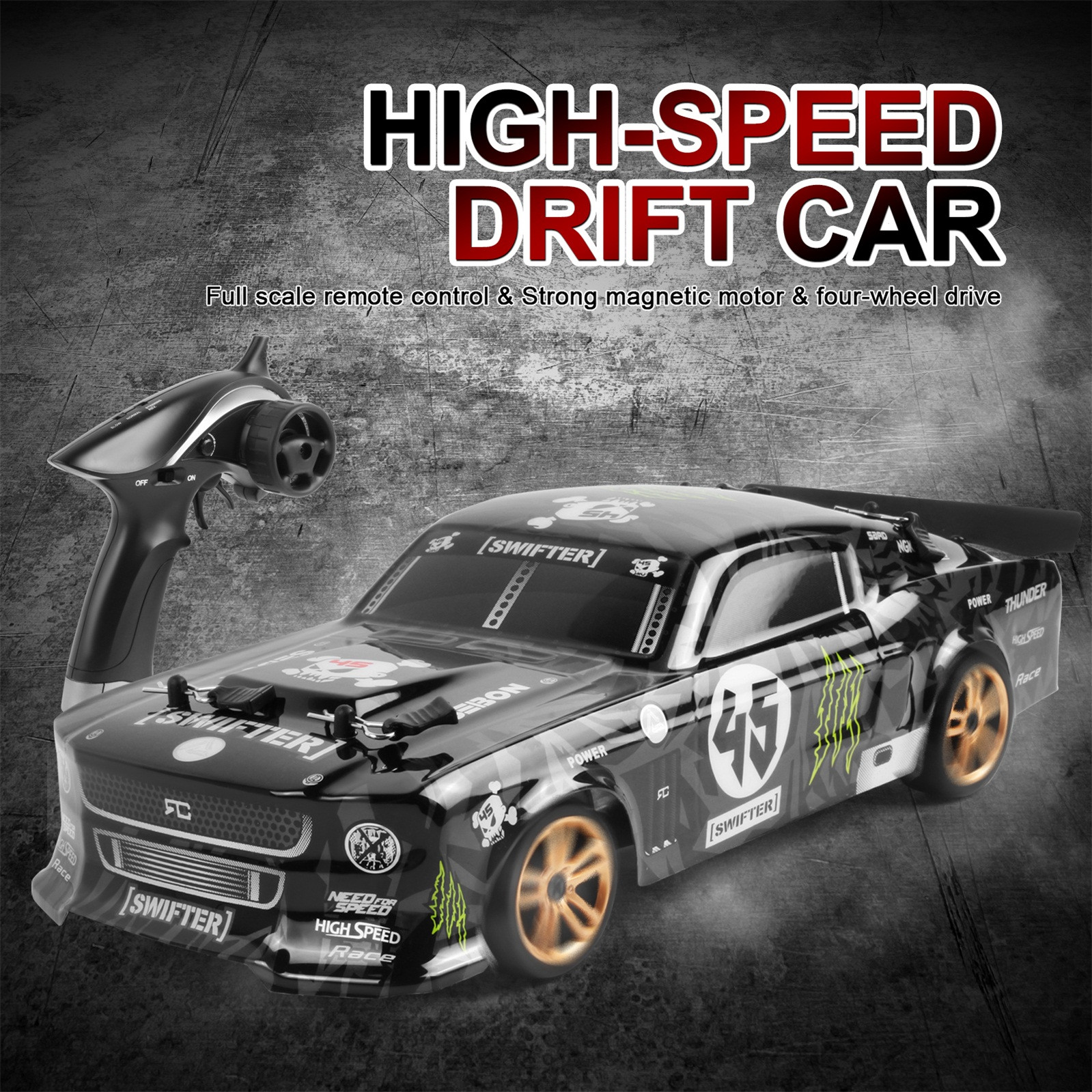 rc street race drift car