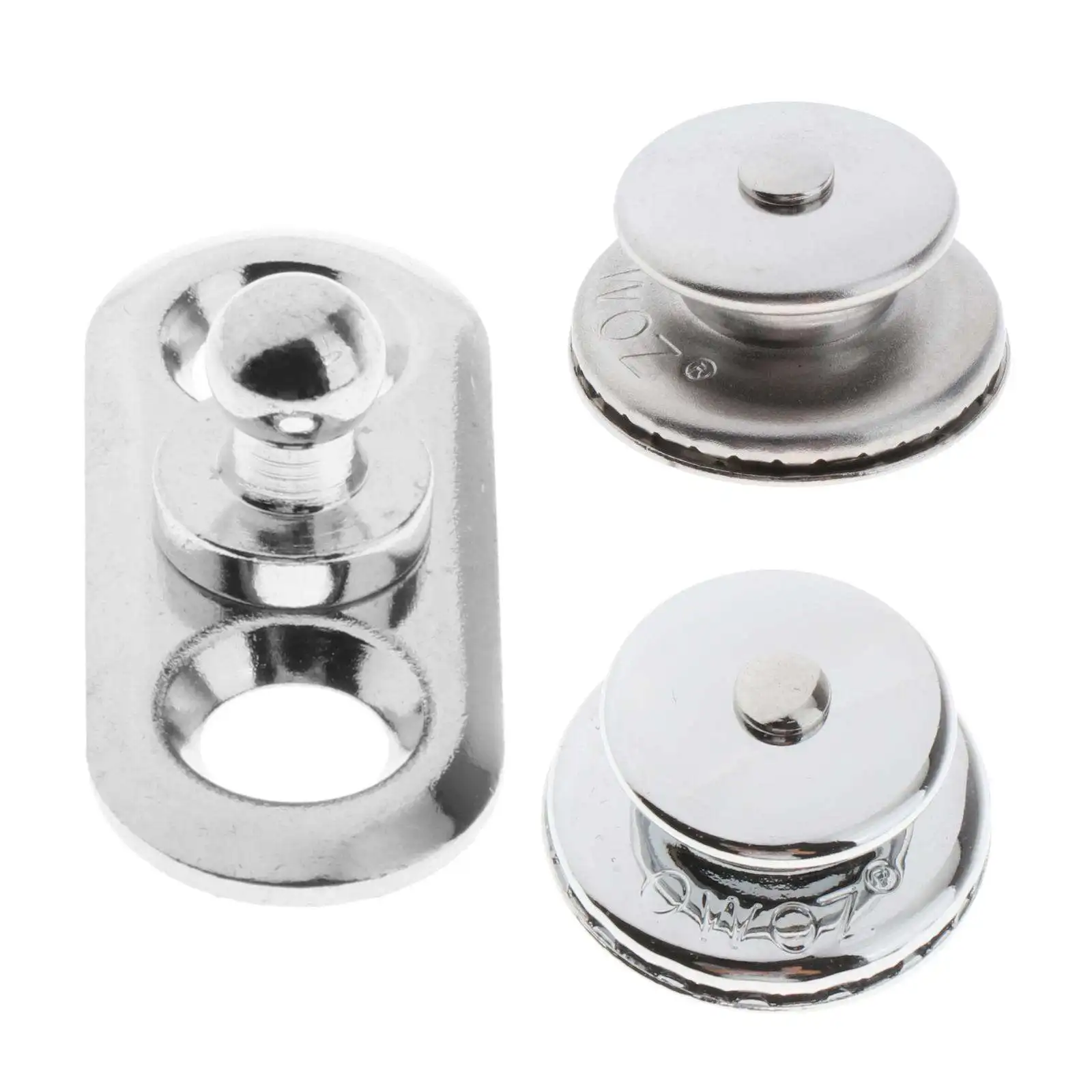Stainless Steel Marine Boat Yacht Screw Base Snaps Boat Accessory Corrosion