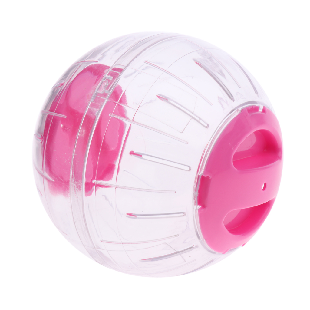 Hamster Crystal Clear Running Ball Grounder Jogging Durable Pet Exercise Toy