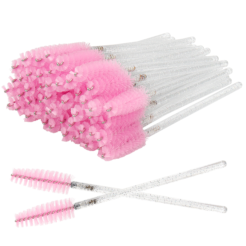 Best of 50 / 100 Pcs Disposable Crystal Eyelash Brush Comb Eye Lashes Extension Mascara Wands Makeup Brushes Professional Beauty Tools Reviews & Tips