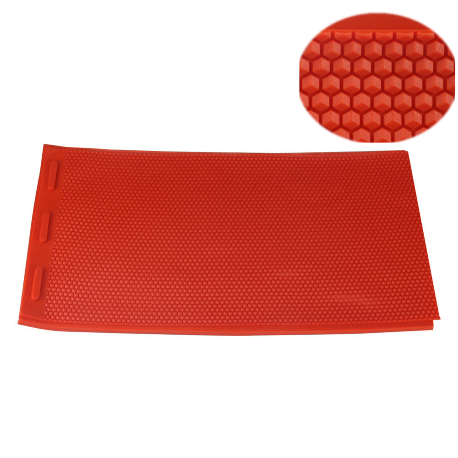 Beeswax Sheet Silicone Comb Foundation Press Mold Beekeeping Accessory Red Beekeeping Tool