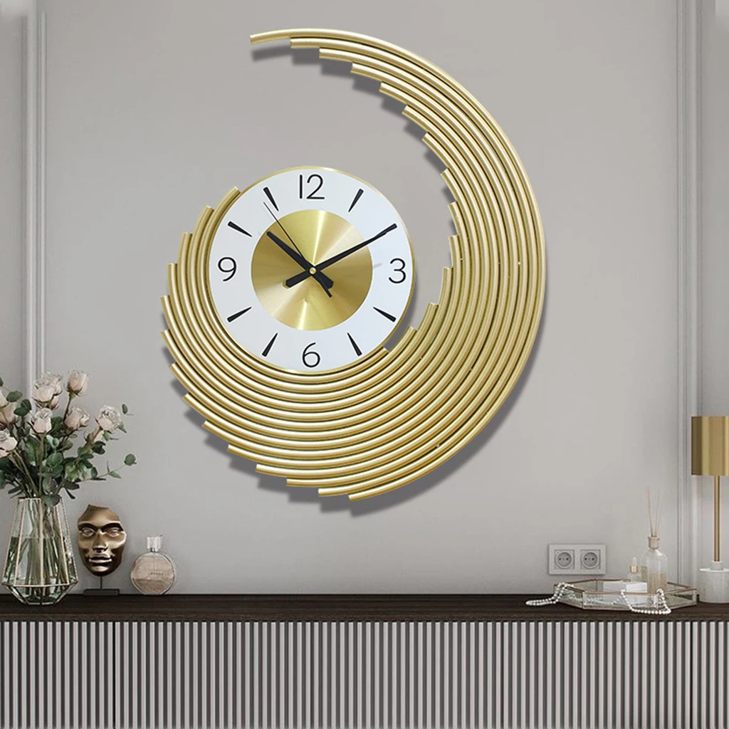 Silent Non-Ticking Wooden Decorative Wall Clock Quality Quartz Battery Operated Wall Clocks Home Decor Round Wall Clocks