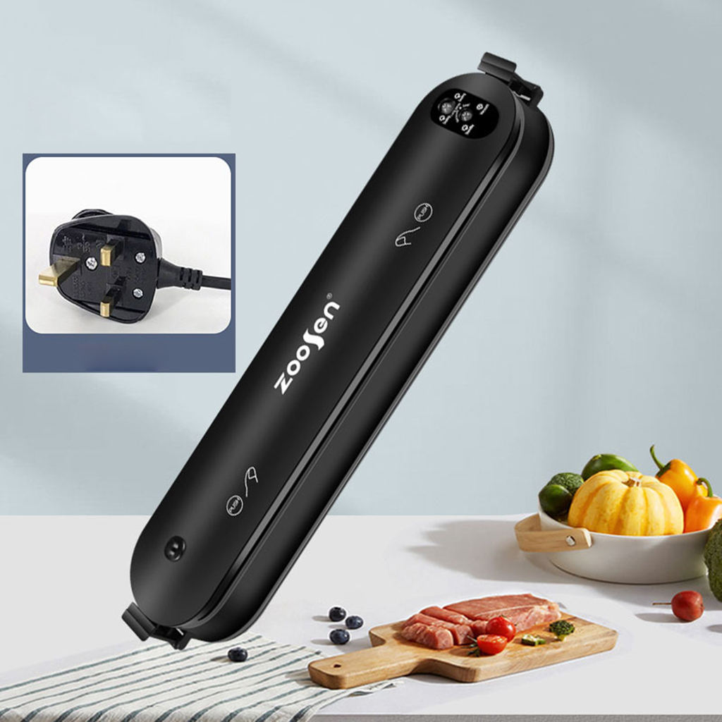 Electric Vacuum Sealer Machine & Food Vacuum Bags Sealer Packing Storage Food Package Machine for Home Kitchen UK Plug