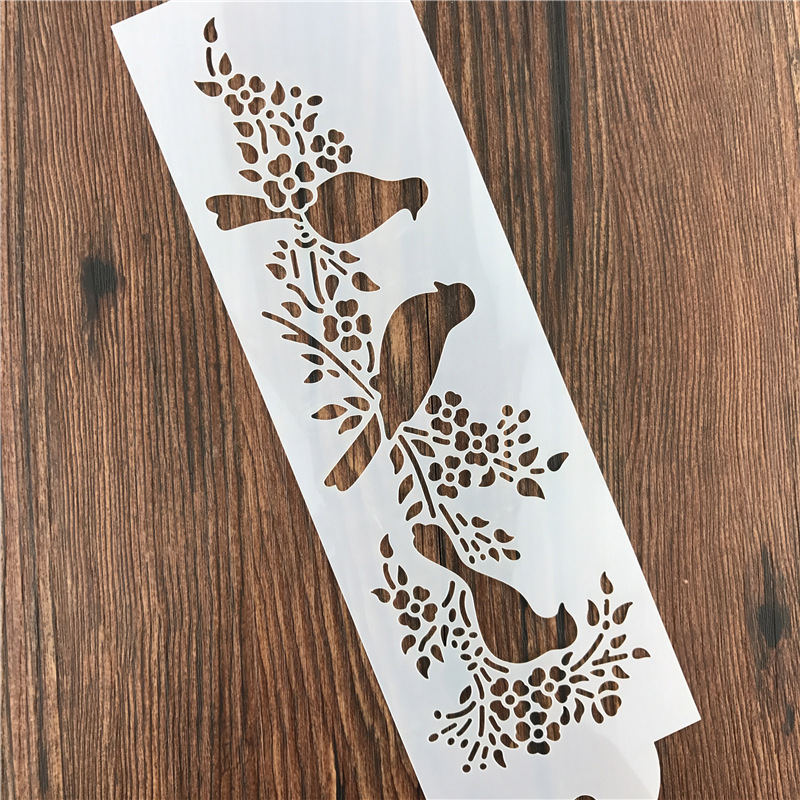 Tiere Elster Vogel Schrott Wände Schablone Malerei Dekor Schablonen für Diy Scrapbooking Kunst Ablum Tagebuch Stempel Handwerk – Detail 4