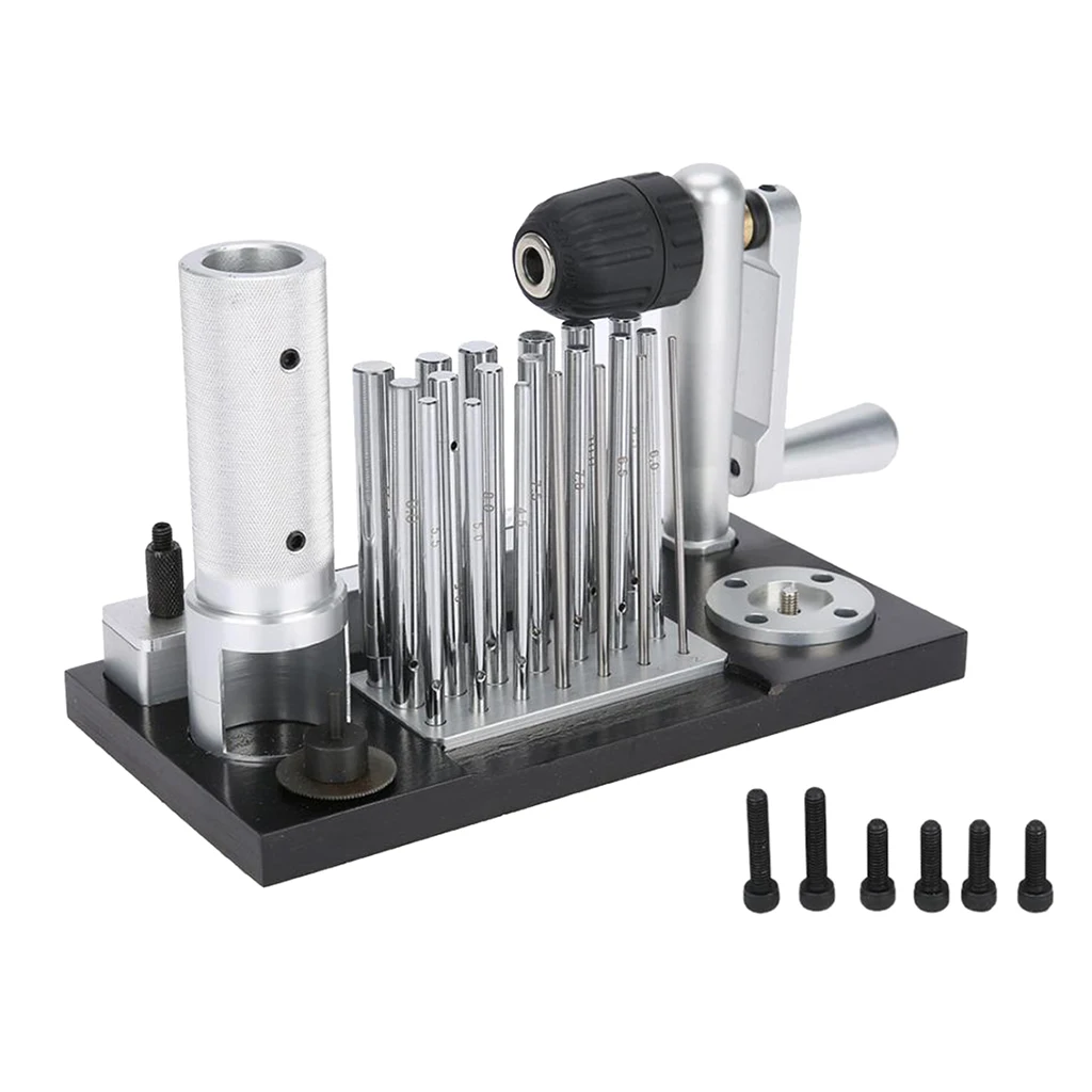 Jump Ring Maker, Alloy Steel Manual Ring Bending Machine Jewelry Making with 20 Spindles 2.5mm-12mm for Jewelry Maker