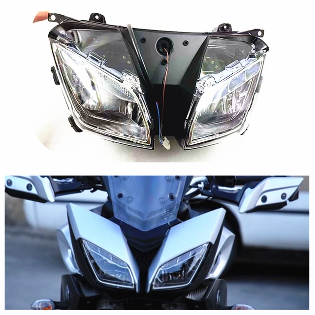 Additional LED headlights for motorcycle Yamaha Tracer 900