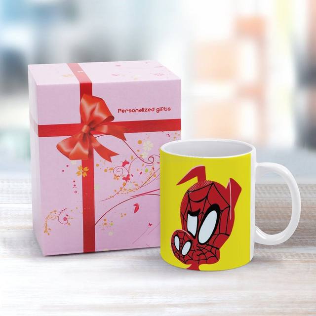 Into The Spiderverse Spider-ham White Mug New Good Quality Print