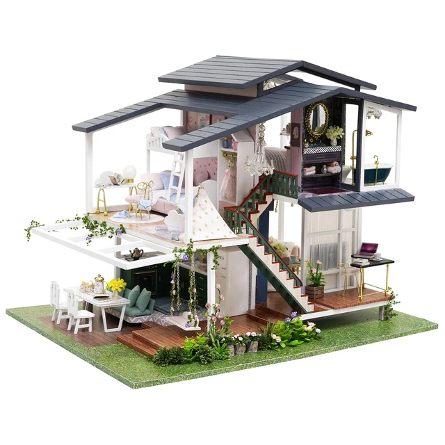 Dolls House Miniature Modern Furniture  Diy Miniature Doll House - Diy  Miniature - Aliexpress