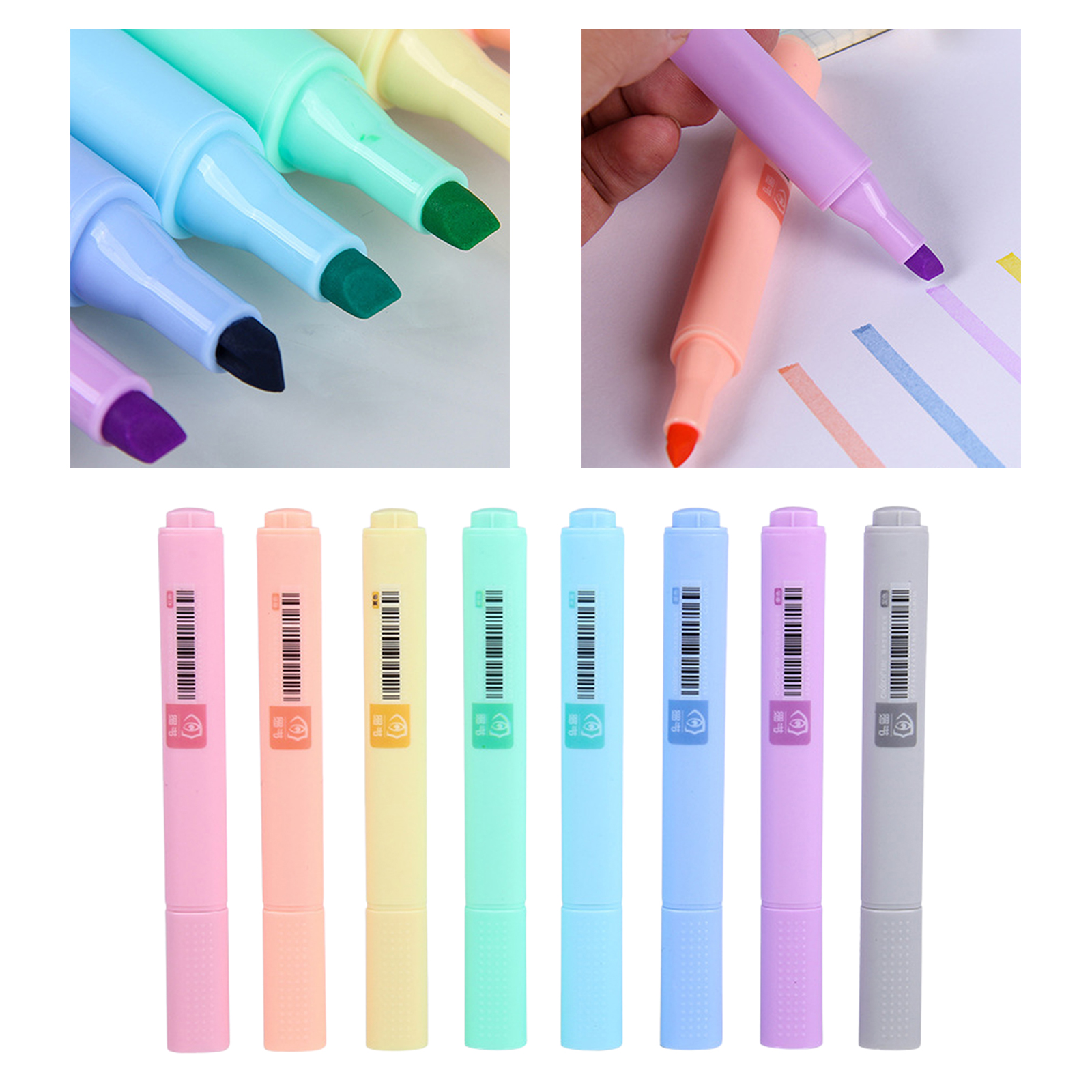 8Pack Pastel Color Chalk Fluorescence Marker Paint Pens Photo Album Art
