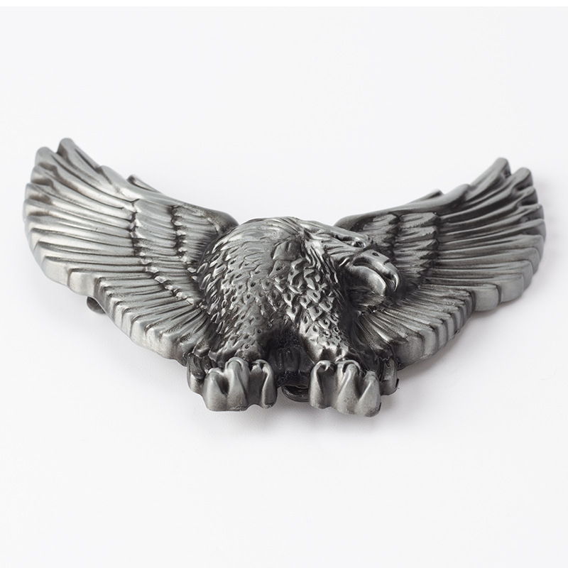 Drei-dimensional Metall Adler Gürtel Schnalle – Detail 2