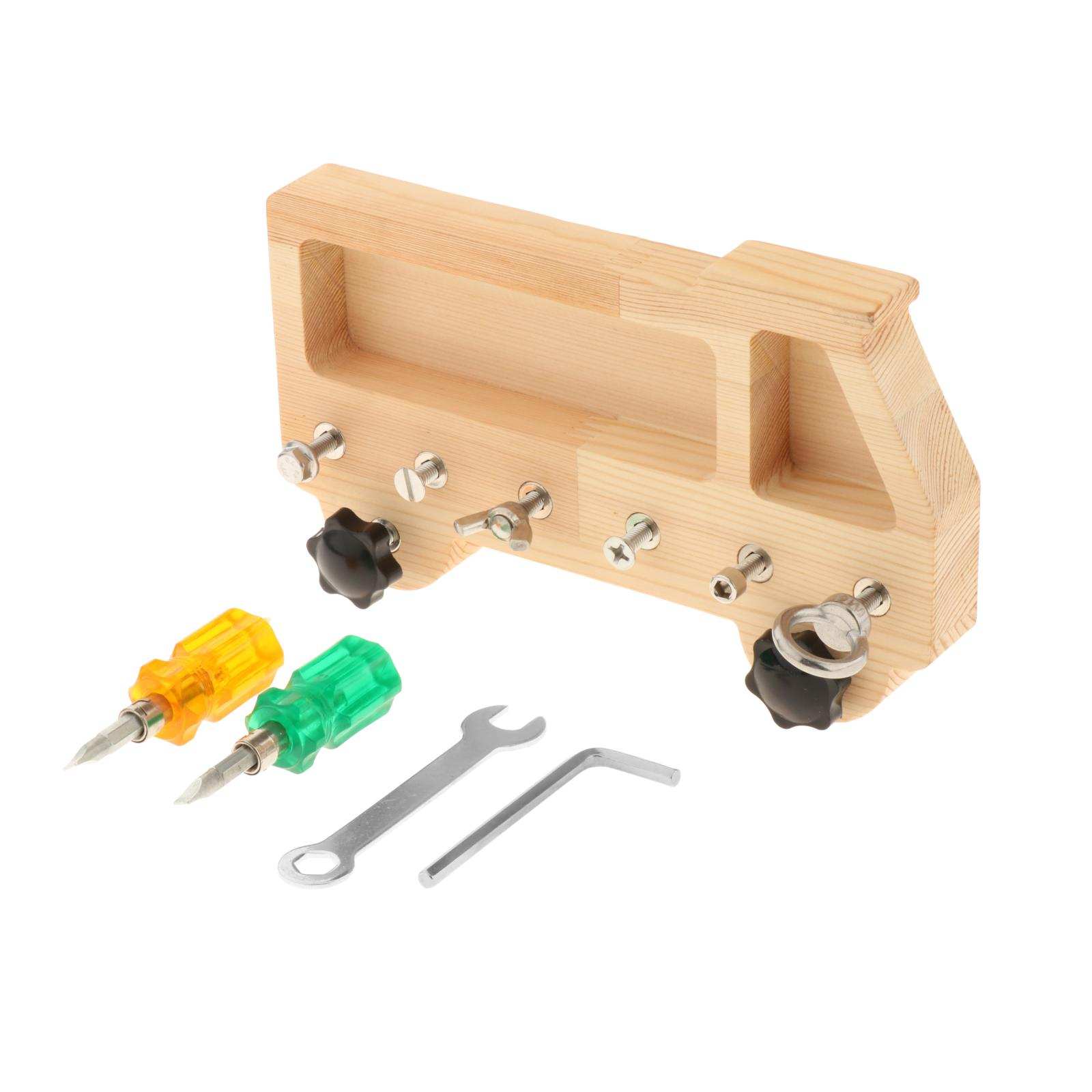 Screw Driver Board Screws Toys Screwdriver Educational Toy for Kids Children