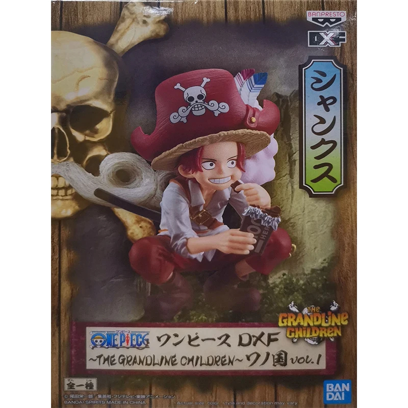 Bandai One Piece Figure Action Toy Figure Dxf Wano Country Childhood Shanks Anime Figure Genuine Ornaments Toys For Children Aliexpress Toys Hobbies
