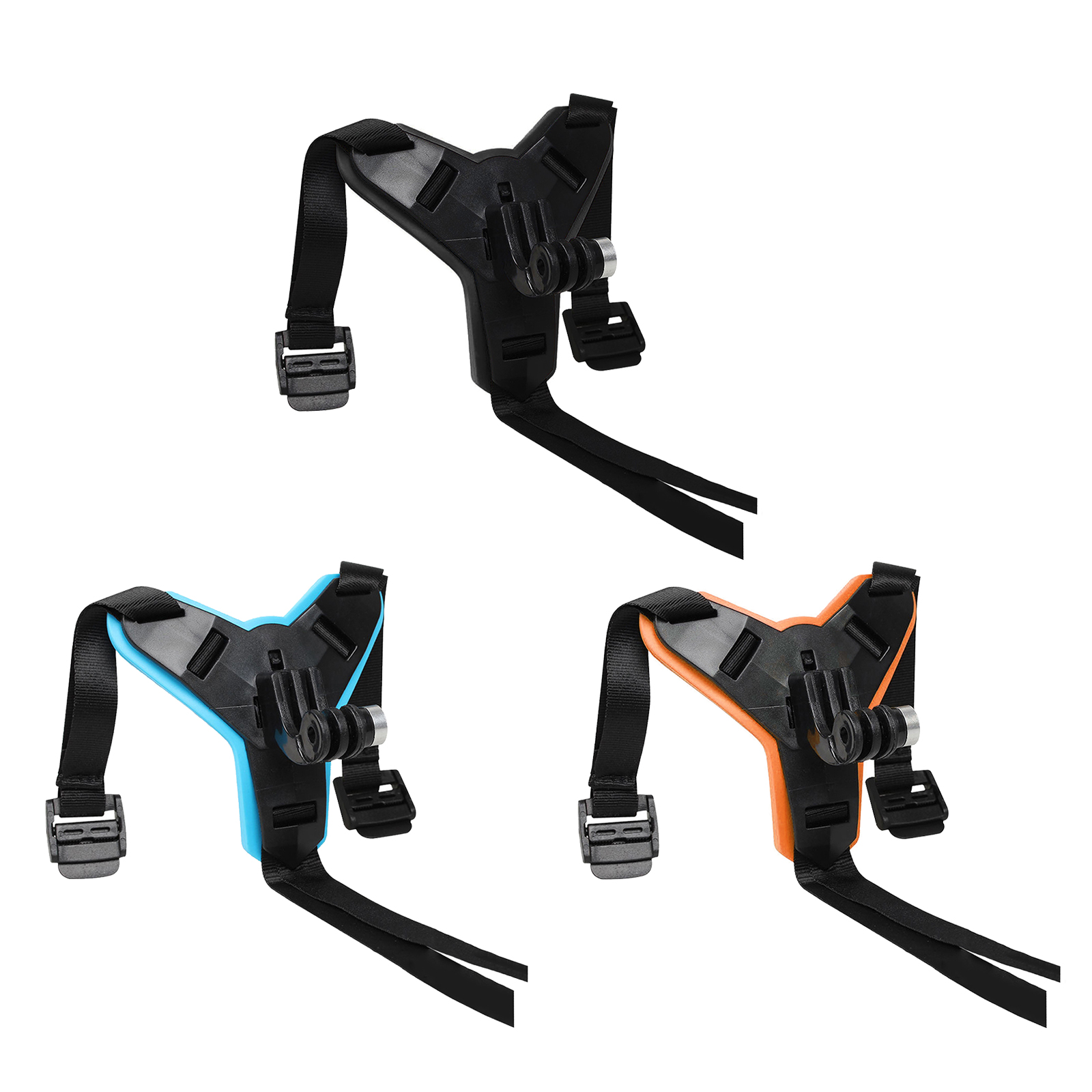 Helmet Chin Strap Mount for GoPro  9/8/7/(2018)/6/5 Black 4 Session for YI Action Camera VLOG / POV Shoot Accessory