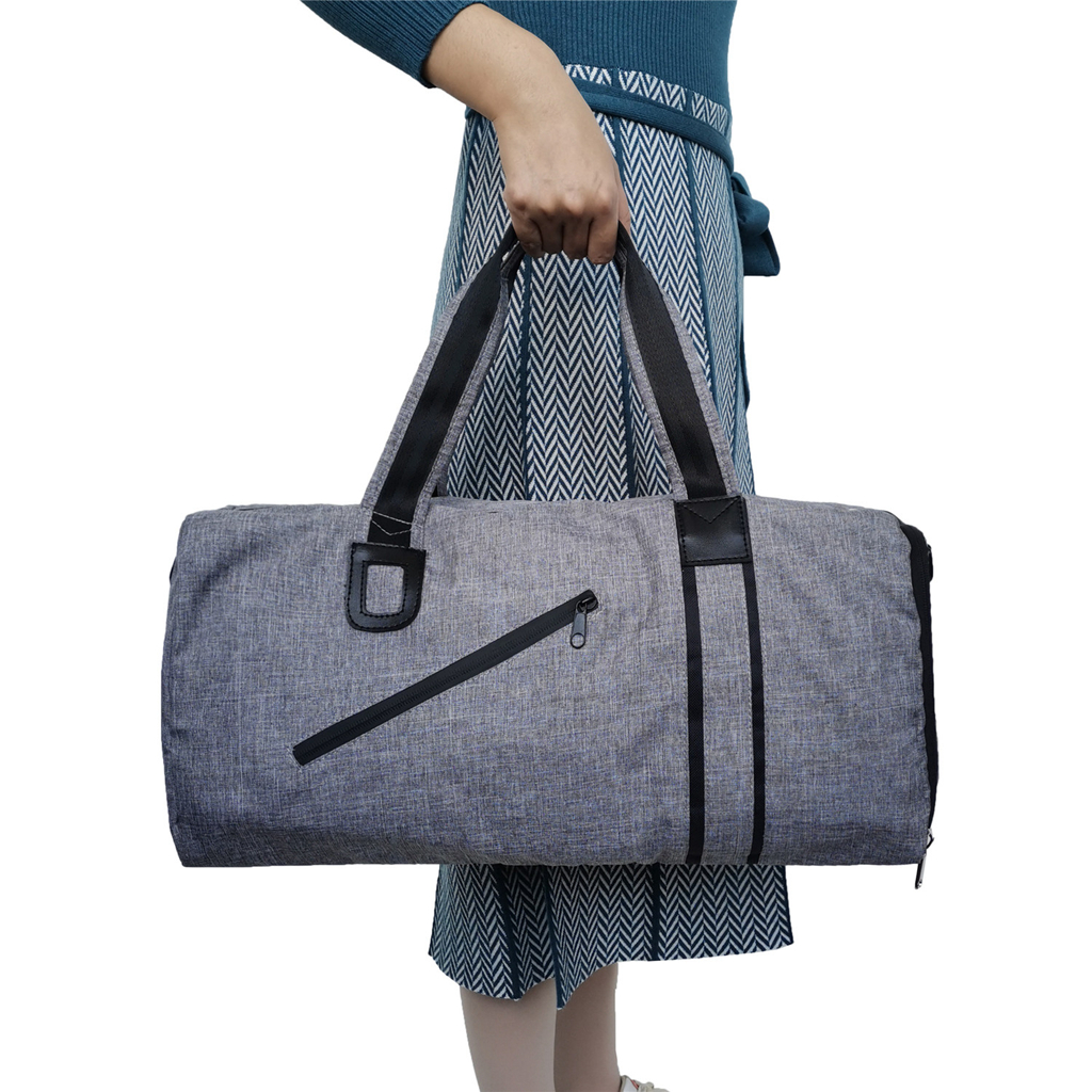 Oversized Foldable Sports Gym Bag With Shoes Compartment Gym Yoga Pack