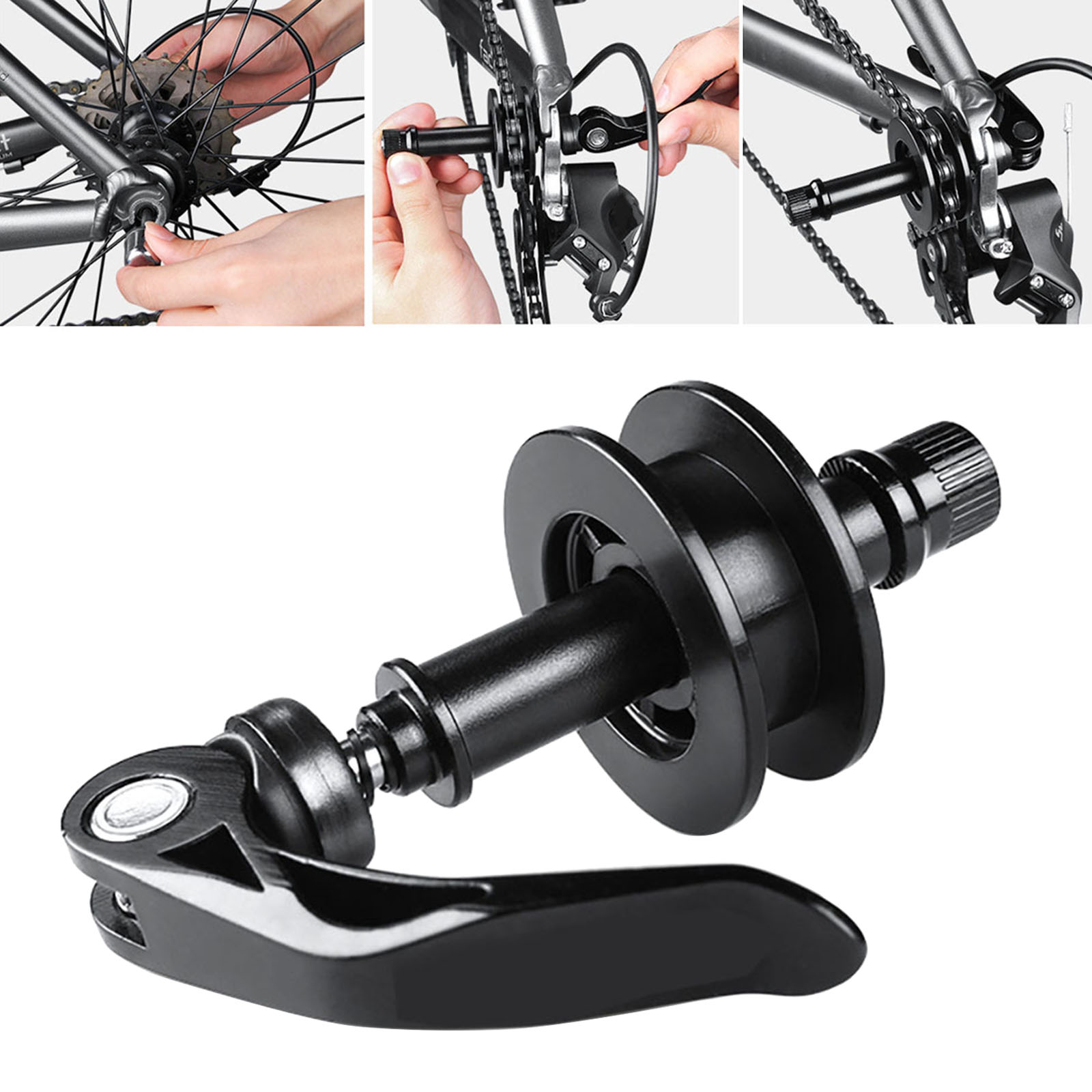 Bike Chain Keeper Holder Hub Wash Tool Fixed Bracket Support Flywheel Cleaning Chain Bicycle Cycling Parts