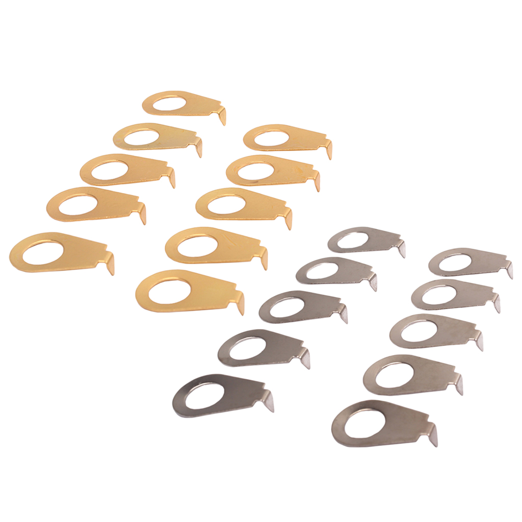 10 pieces Guitar Knobs Pointer Plate Knob Position Indicator Knob Washer Pointer Plate Guitar Parts Accessories Durable 8.4mm