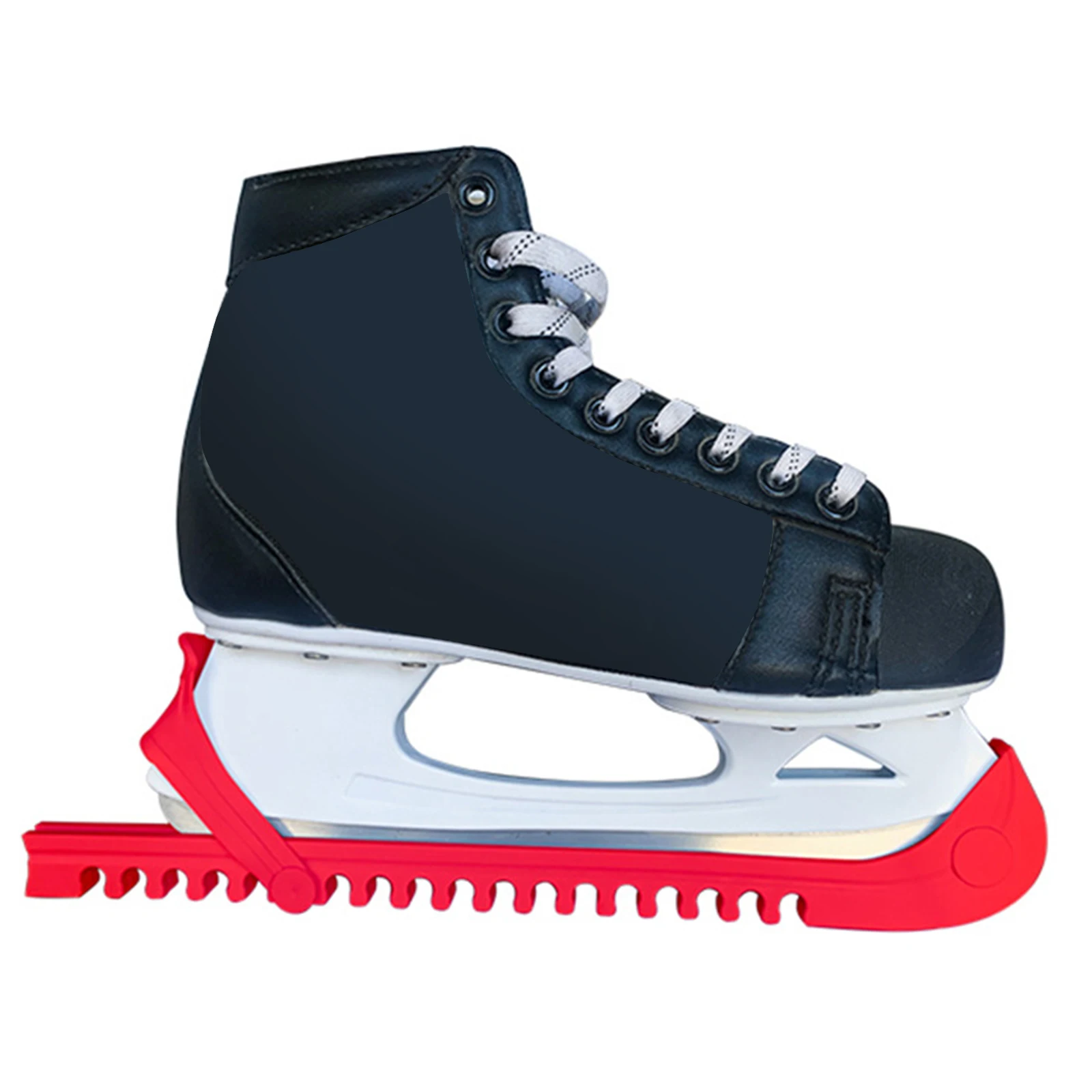 2 Pair Plastic Ice Hockey Figure Skate Walking Blade Guard Protective Cover 