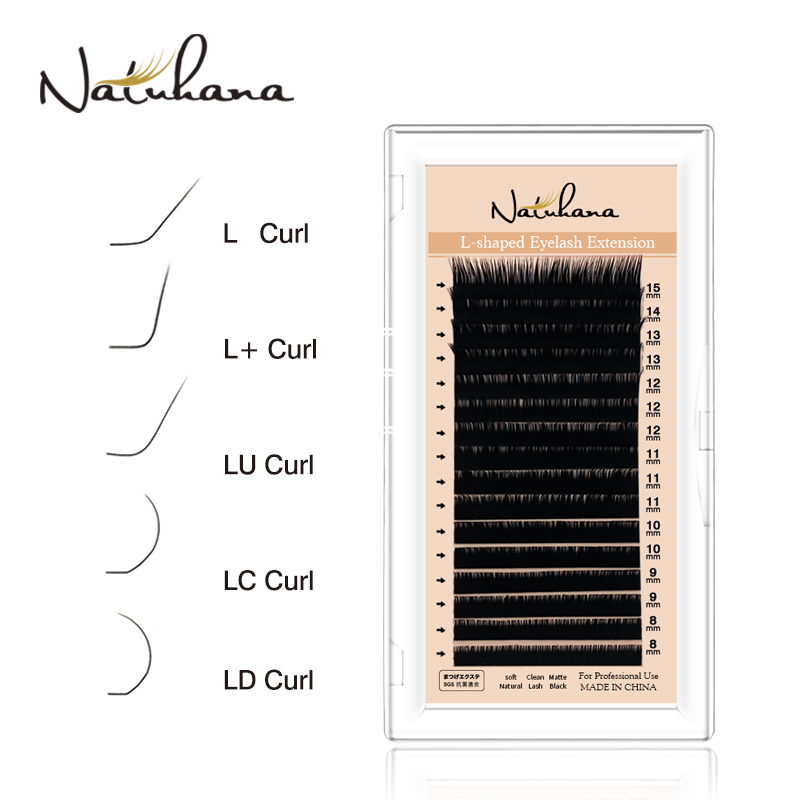 Best of L / L+ / LC / LD / LU Curl False Eyelash Extensions Matte Black 8-15mm Mixed PBT Mink Eyelashes L M Shaped Lashes For Makeup Reviews & Tips