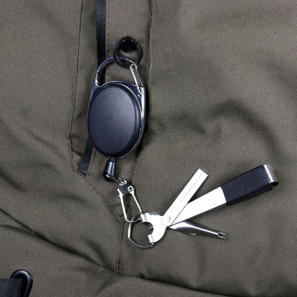 Multi Functional Fishing Line Nipper Cutter Clipper Quick Nail Knot Tying Tool