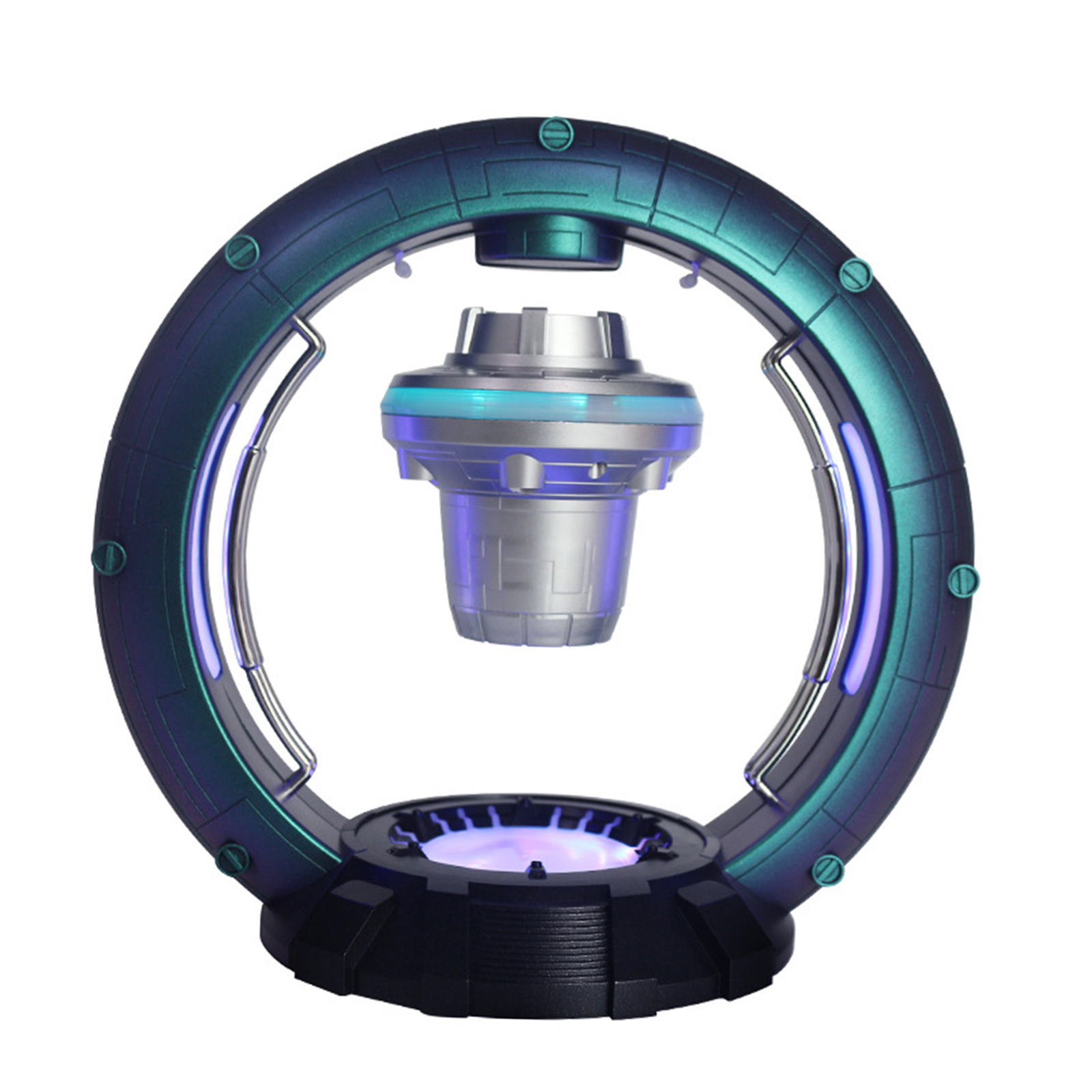 Magnetic Levitating Speaker Bluetooth 5.0 LED Flash Wireless Floating Speakers