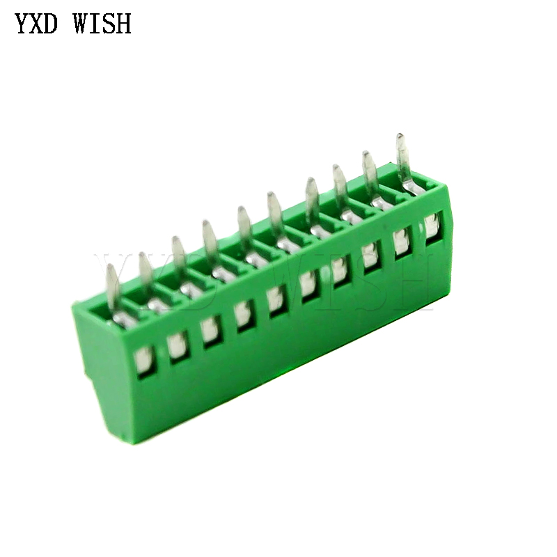 Borniers à Vis RUNCCI-YUN - 80 Pièces Pour PCB (2 Et 3 Broches) | Connexion électrique 300V 15A