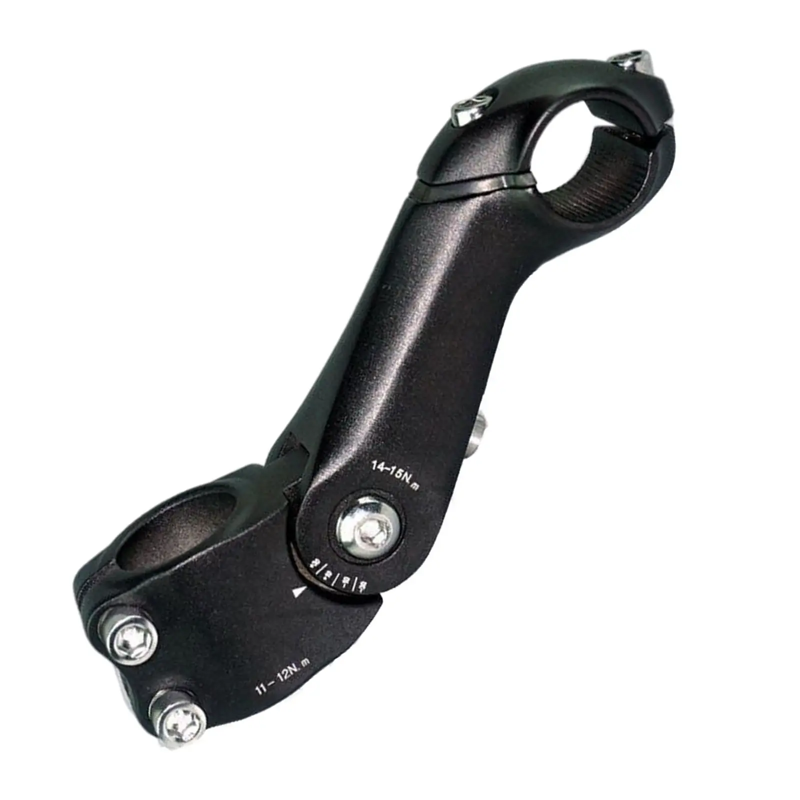 25.4mm Adjustable Stem MTB Adjustable Bike Stem for 25.4mm(1``) Handlebars, Suitable for Most of Mountain Bike, Road Bike