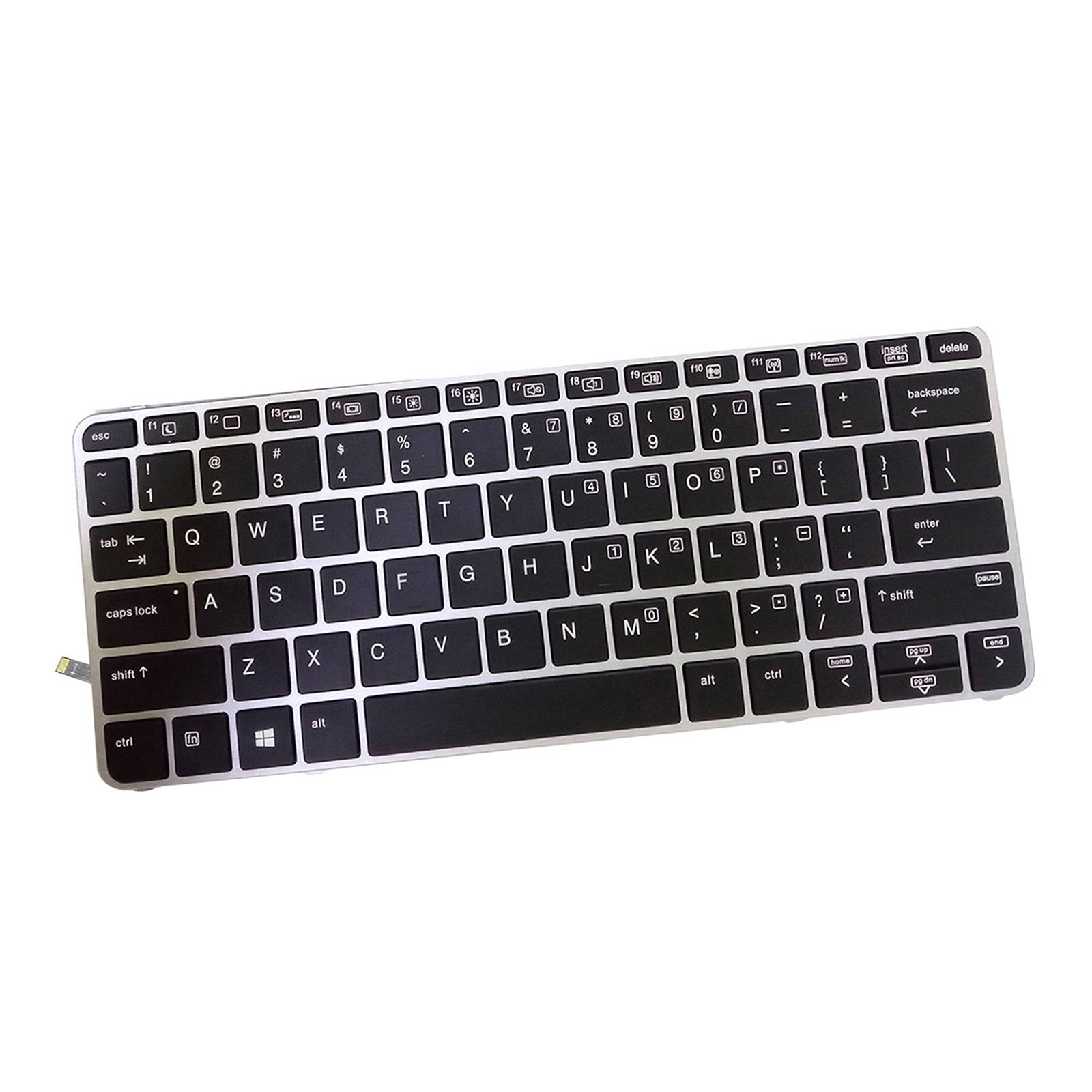 Laptop US Layout Keyboard W/ Backlit Replace for HP Elitebook 725 G3 820 G4 Tablets 725 G4 Components