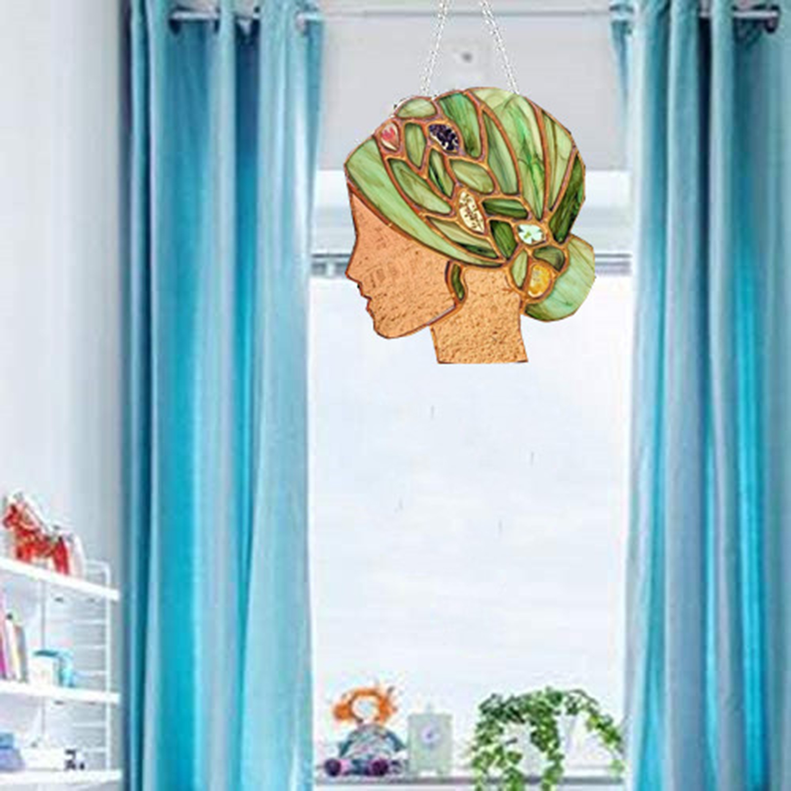 Acrylic Earth Art Statue Tag Mother Figurine Decor Goddess Salon Ornaments