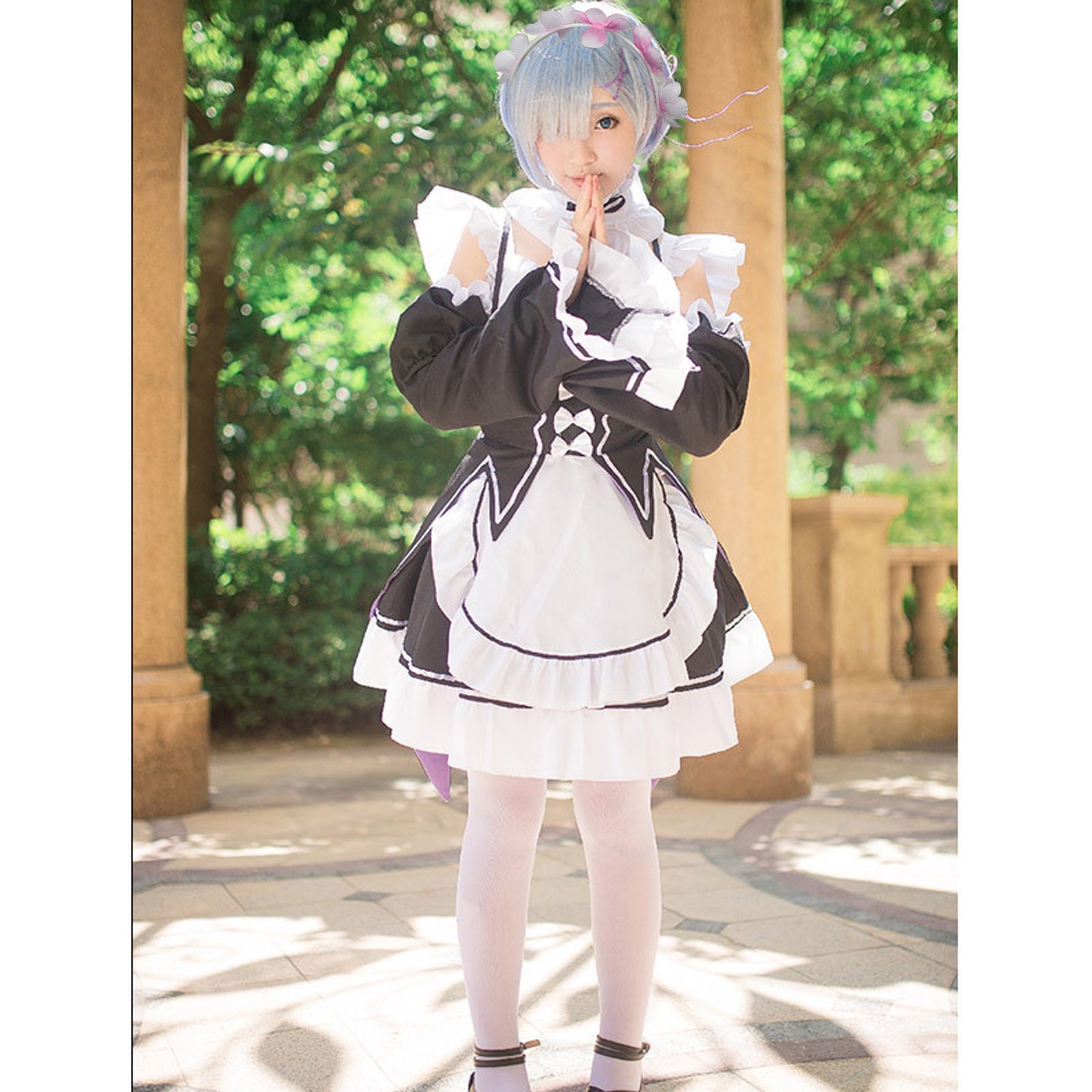 Костюм горничной Rem Ram для косплея Re:zero Kara Hajimeru Isekai Seikatsu  Kawaii Cos платья Re Life In A другой мир аниме горничная | AliExpress