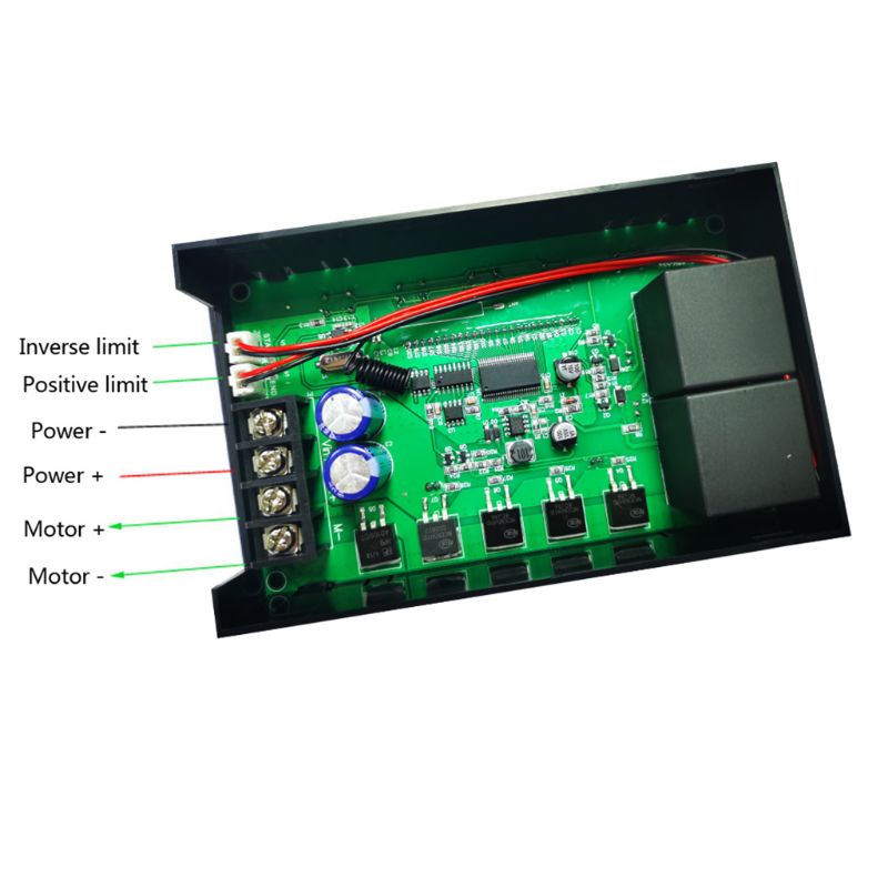 Controlador de Velocidade do Motor Inteligente Display Digital Adjustable 100% Ajustável 60a Pwm dc T3ea Lcd 0 15 Controlador do motor