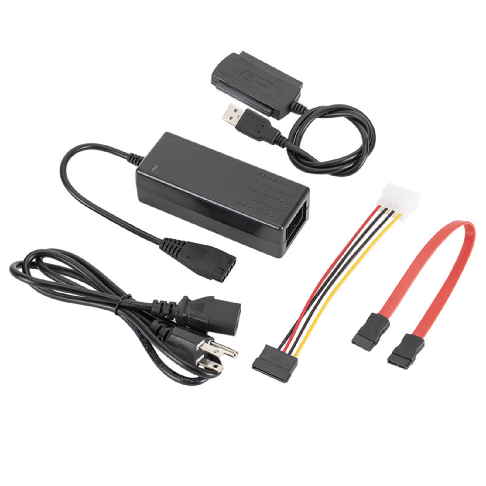 USB to SATA Cable USB to IDE Slim Computer Hard Disk Drive Adapter Transfer Cable Kit HDD SSD 3.5 2.5 inch High Speed Laptop US