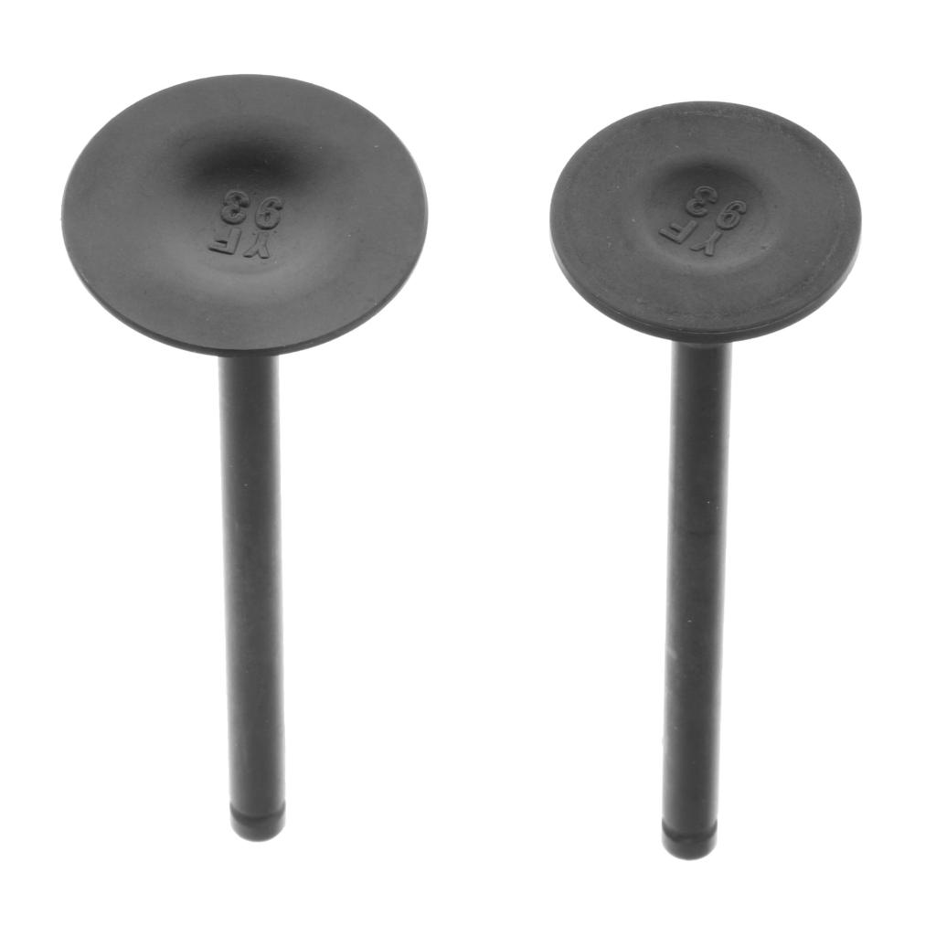 2 Packs Intake Valve Exhaust Valves Set, 250cc Engine Head Intake Exhaust Valves for DIRT BIKE ATV