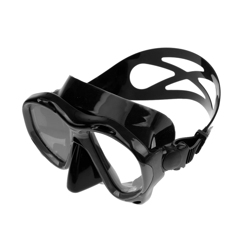 Adjustable Silicone Scuba Diving Swimming Snorkeling Mask Anti-Fog Goggles Tempered Glass Lens Underwater Equipment