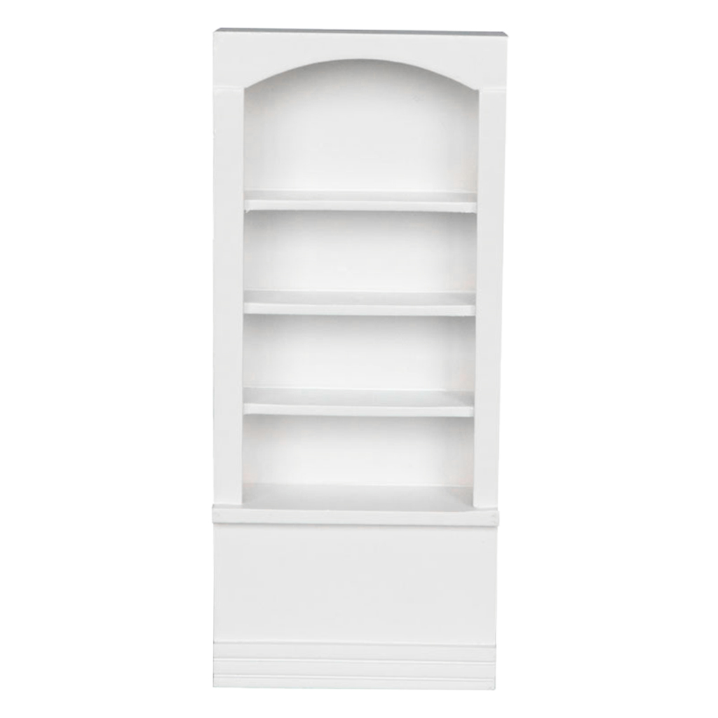 1:12 Scale Dollhouse Miniature Bookcase Model Mini Display Cabinet Bedroom