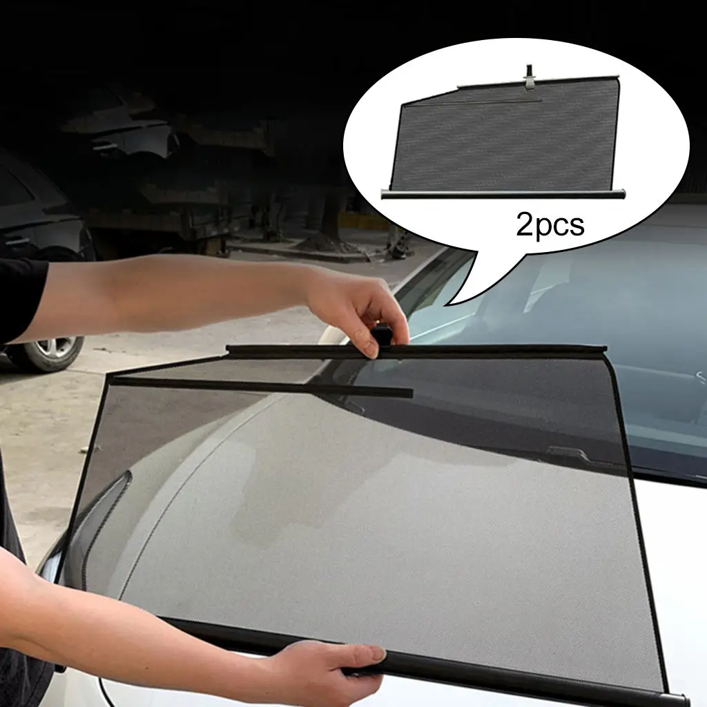 2Pcs Car Privacy Side Window Sunshade Cover fits for Tesla Model S