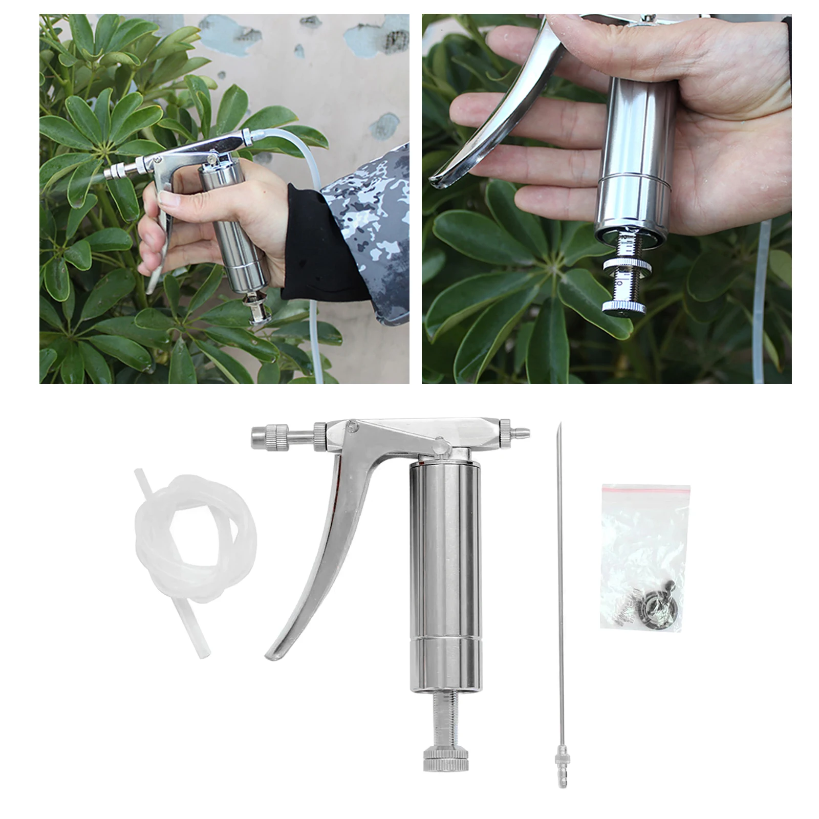 Details about   Stainless Steel Adjustable Beekeeping Pollination Sprayer Tool Accessories 