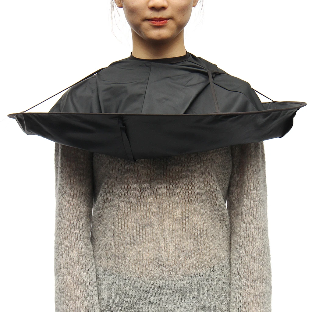 DIY Hair Cutting Cape Umbrella Cloak for Adult Barber Hairdressing Kit