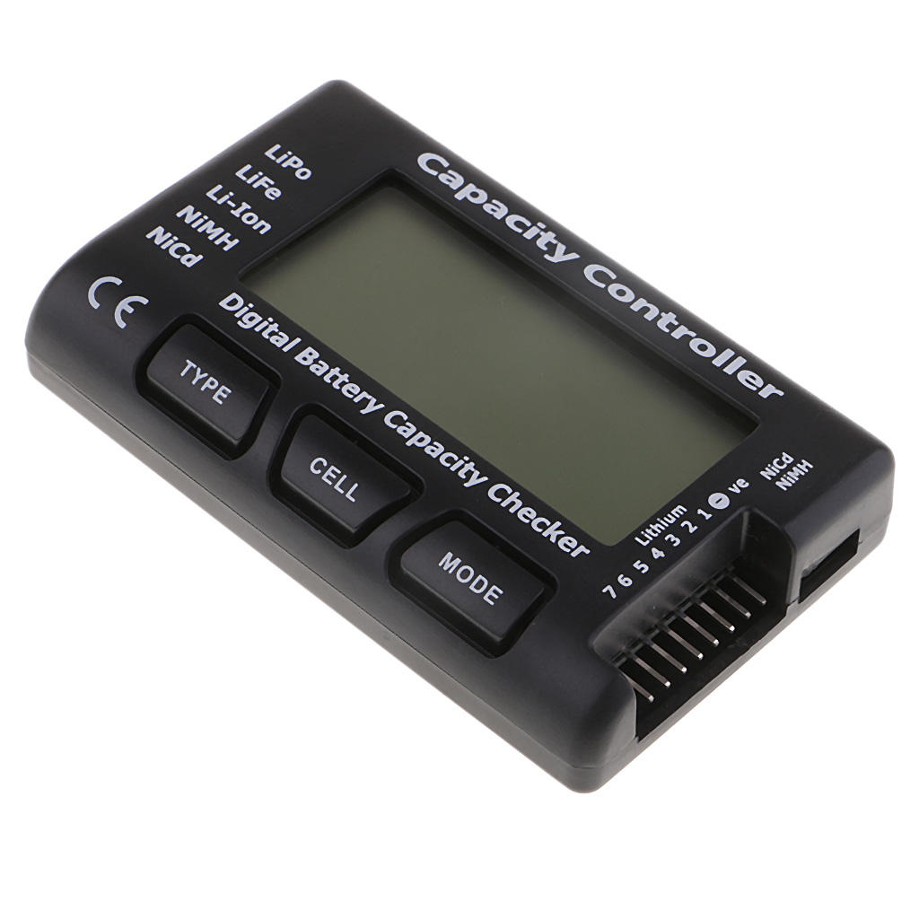 RC 2-7S Batteries Capacity Meter Intelligence Digital Power Tester Checker