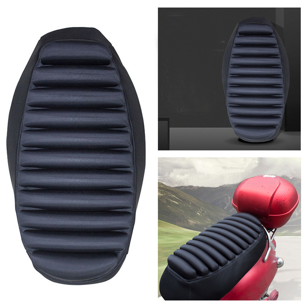 Motorcycle Comfort Seat Cushion Tourtecs Air Fillable Motorbike  Cover