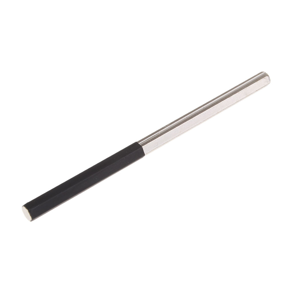 Six Angle Guitar Bridge Pin Hole File Leveling Grinding Tool for Luthier Makers Parts