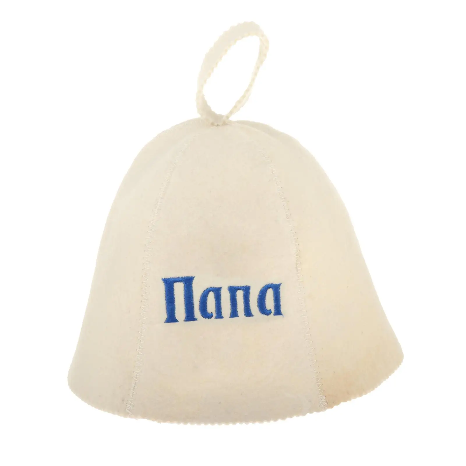 Wool Felt Sauna Hat Anti Heat Russian Banya Cap For Bath House Head Protection