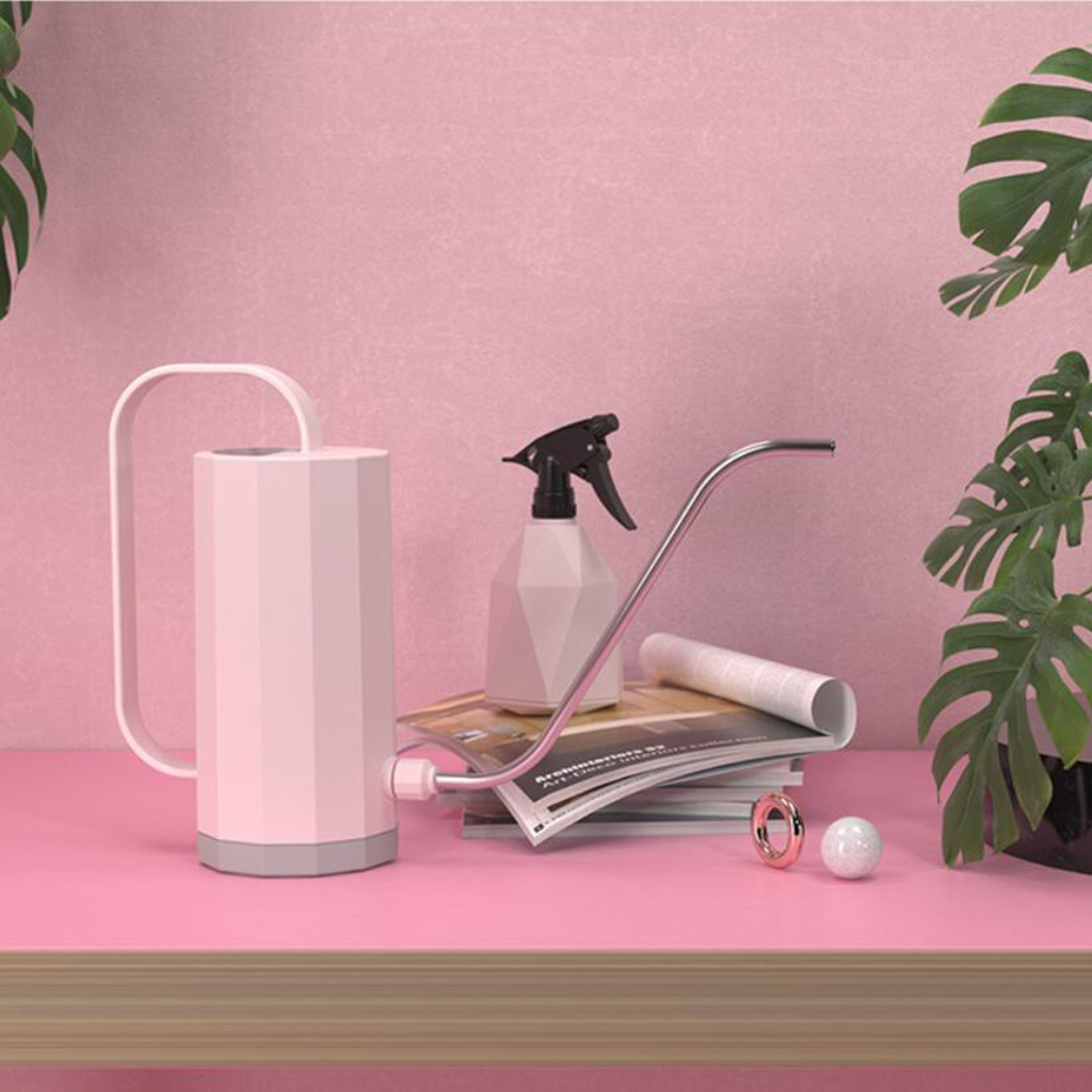 40oz Long Spout Watering Can Small Candy Color for House Plants Gardening