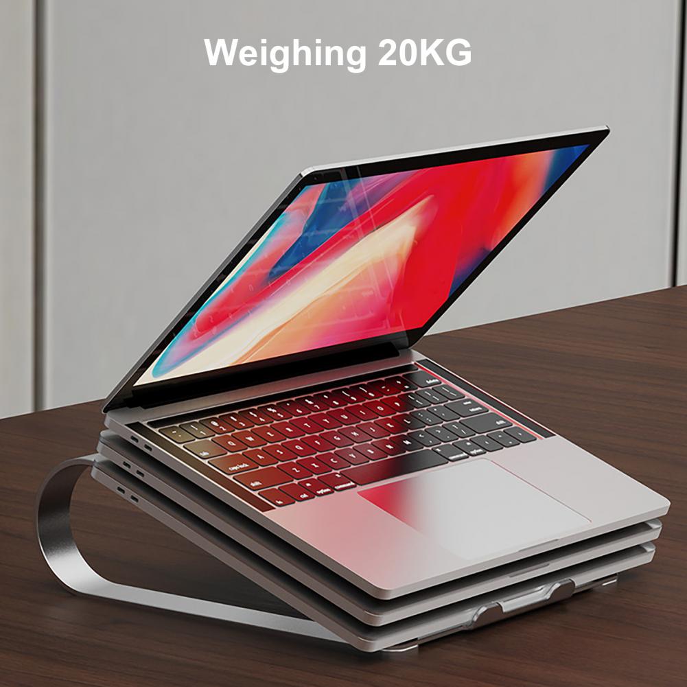 Laptop Stand Aluminum Notebook Support Holder For MacBook Air Pro Foldable  Laptop Stand For 10 18 Inch Desktop Cooling Bracket|Tablet Stands| -  AliExpress