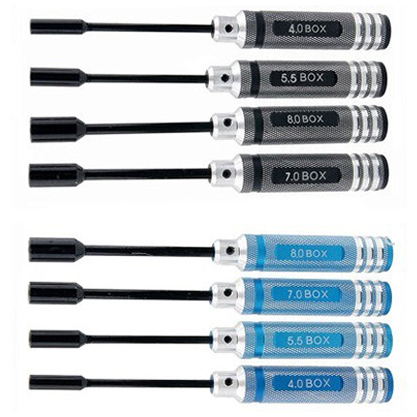 Metal Hex Screw Driver Screwdriver Repair Maintenance Tool Kit 4.0/5.5/7.0/8.0mm for RC Model Parts Accessory